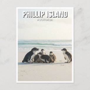 Phillip Island Australia Vykort