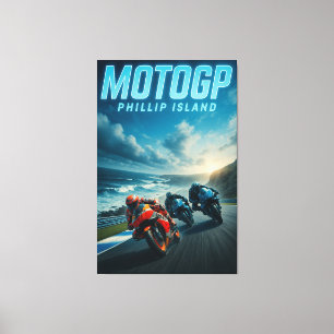 Phillip Island MotoGP Australian Grand Prix 2024 Canvastryck