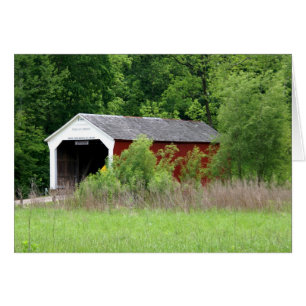 Phillips Covered Bridge Hälsningskort