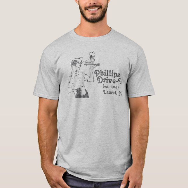 Phillips drive-inbio - lagrar, ms t shirt (Framsida)