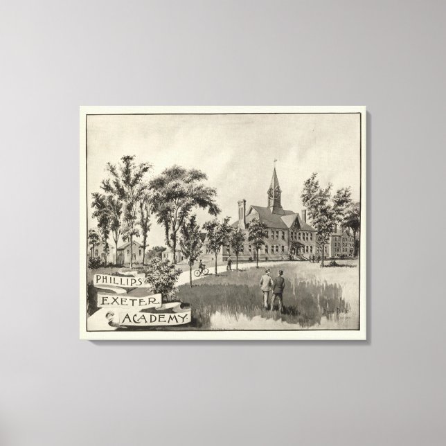 Phillips Exeter Academy Canvastryck (Framsida)