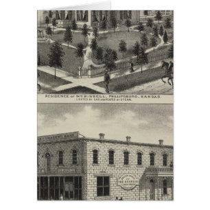 Phillipsburg Traders Bank, Kansas Hälsningskort