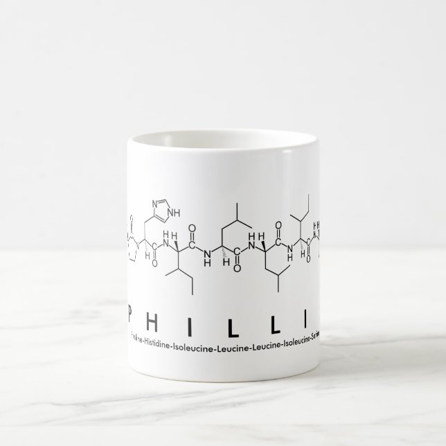 Phillis peptide namn mugg (Center)