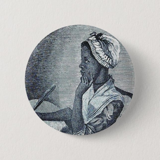Phillis Wheatley knäppas Knapp (Framsida)