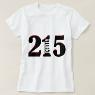 Philly 215 tee shirt