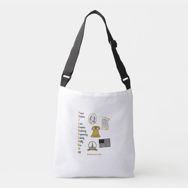 Philly Acronym Kor Body Bag Axelväska (Framsida)