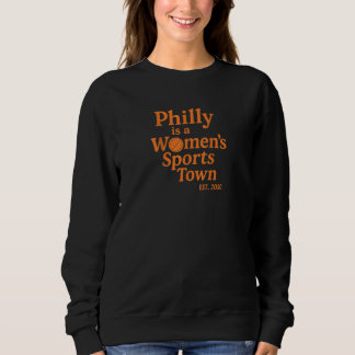 Philly är en damsport Town Funny Basketball T Shirt