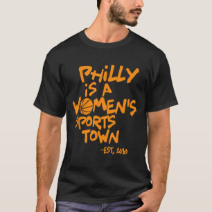Philly är en Womens Sports Town Est 2030 Trendig G T Shirt