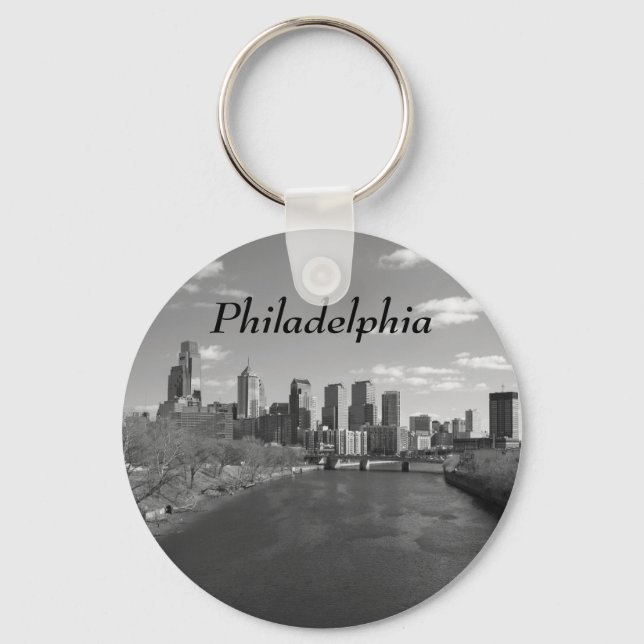 Philly b/w nyckelring (Framsida)