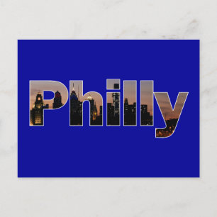 Philly Brev Postcard Vykort