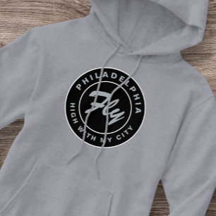 Philly Brotherly Kärlek Culture City Fly Retro Hoodie