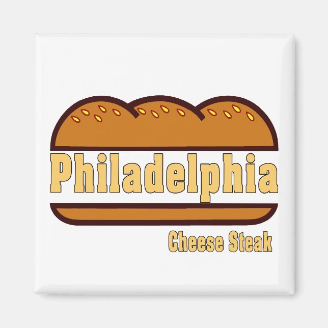 Philly Cheese Steak Magnet (Framsidan)