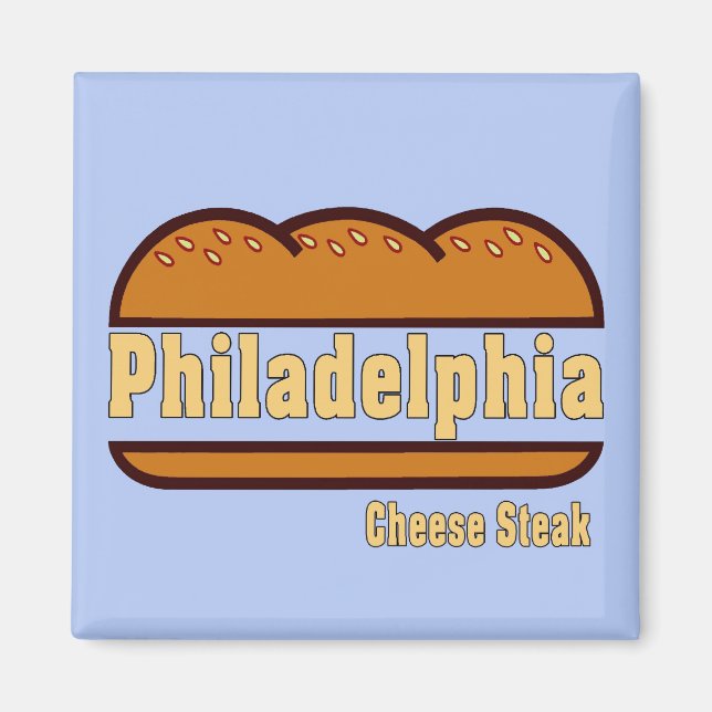 Philly Cheese Steak Magnet (Framsidan)