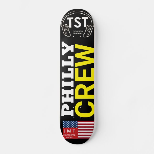PHILLY CREW OFFICIELL Skateboard (Framsida)