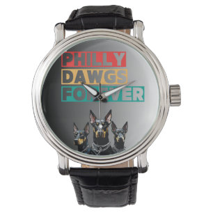 Philly Dawgs Forever E-klocka – Djärv digital stil Armbandsur