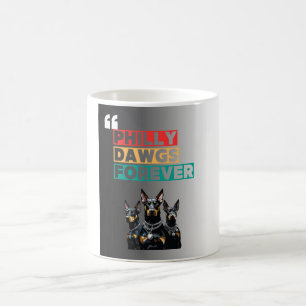 Philly Dawgs Forever Mugg – Philly Pride Kaffe
