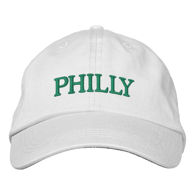 PHILLY EMBROIDERED BASEBALL CAP BRODERAD KEPS (Framsida)