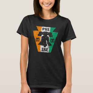 PHILLY FLÄKT IRISH FLAGGA IRE LIBERTY BELL PHILADE T SHIRT