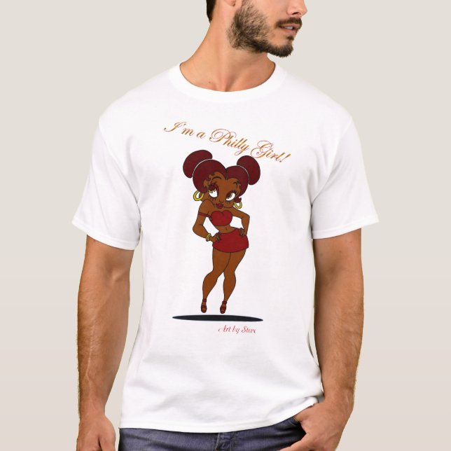 Philly flicka tee (Framsida)