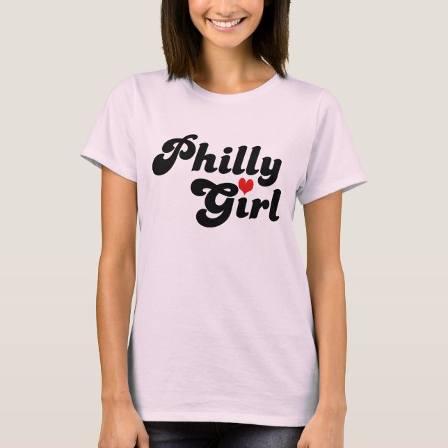 Philly Girl Tee Shirt (Framsida)