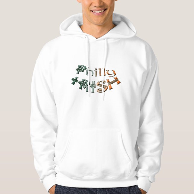 Philly Irish Patriotic Shirt Collection Hoodie (Framsida)