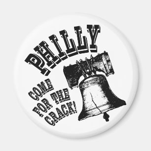 Philly - kom för sprickan! magnet