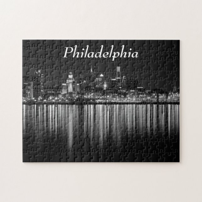 Philly natt b/w pussel (Horisontell)