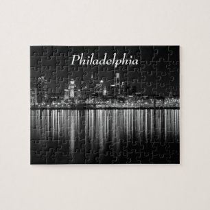 Philly night b/w pussel