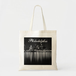 Philly night b/w tygkasse