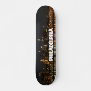 Philly night mini skateboard bräda 18,7 cm