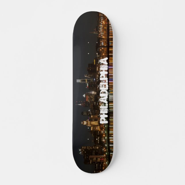 Philly night mini skateboard bräda 18,7 cm (Framsida)