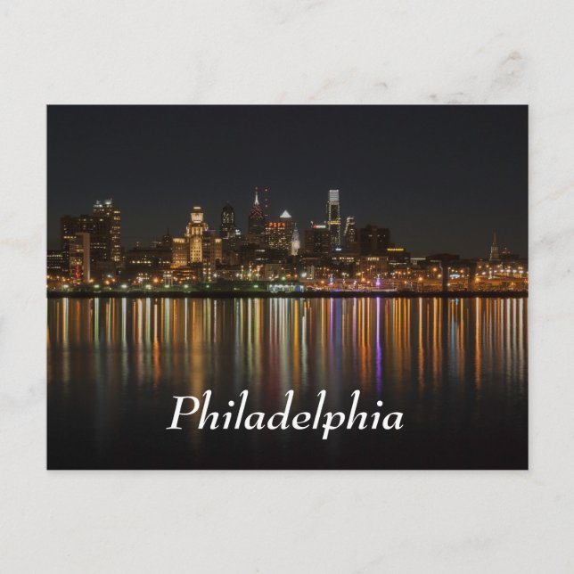 Philly night vykort (Framsida)