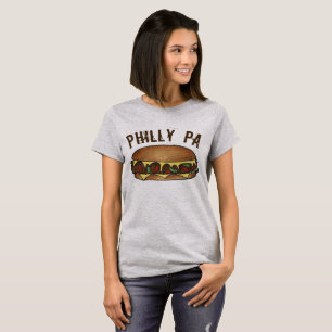 Philly PA Philadelphia Cheese Steak Sandwich Food Tröja