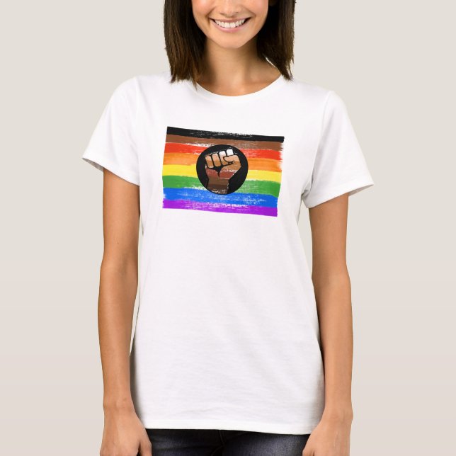 Philly Pride Fist T Shirt (Framsida)