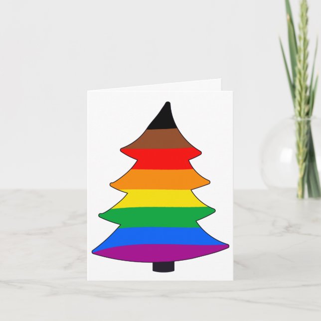 Philly Pride (QPOC) HelgdagsTräd Kort (Framsida)
