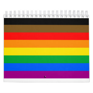 Philly Rainbow Pride Flagga Kalender