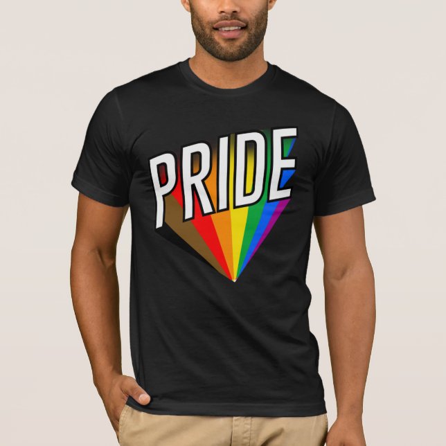Philly Rainbow Pride Linneärmad Tröja (Framsida)