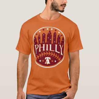 Philly Red White och Philadelphia Blue Baseball Fa T Shirt