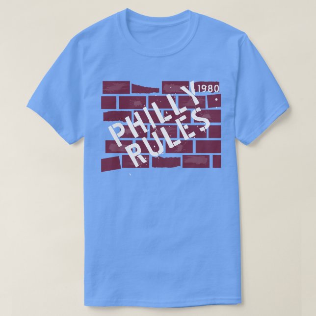 PHILLY REGELVERK 1980 T SHIRT (Design framsida)