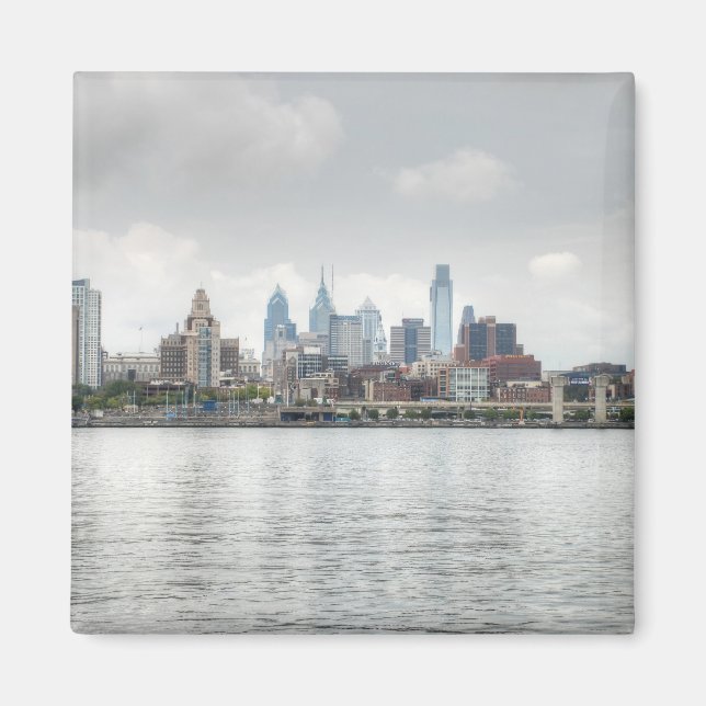 Philly skyline 2 magnet (Framsidan)