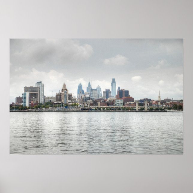Philly skyline 2 poster (Framsidan)
