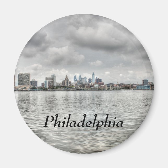Philly skyline magnet (Framsidan)