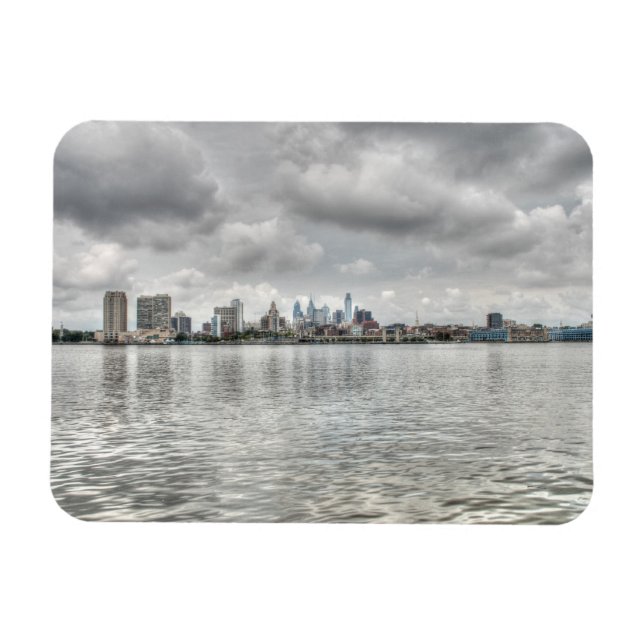 Philly skyline magnet (Horisontell)