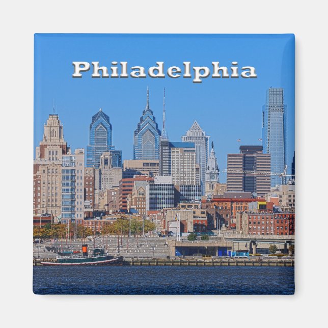 Philly Skyline Magnet (Framsidan)