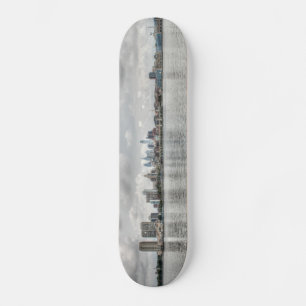 Philly skyline old school skateboard bräda 21,6 cm