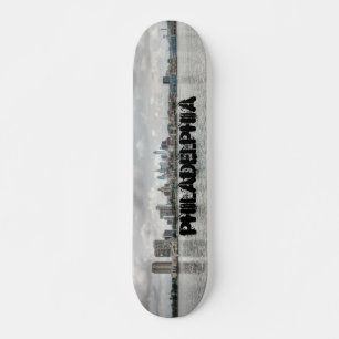 Philly skyline skateboard bräda 20,5 cm