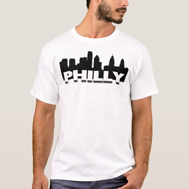 Philly Skyline T-shirt (Framsida)