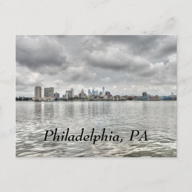 Philly skyline vykort (Framsida)