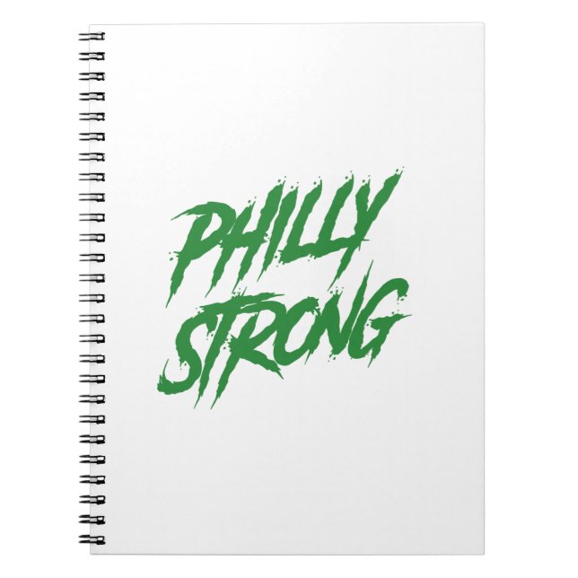 Philly Strong Graffiti Stil Anteckningsbok (Framsidan)