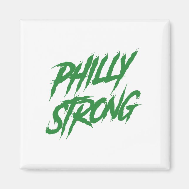 Philly Strong Graffiti Stil Magnet (Framsidan)